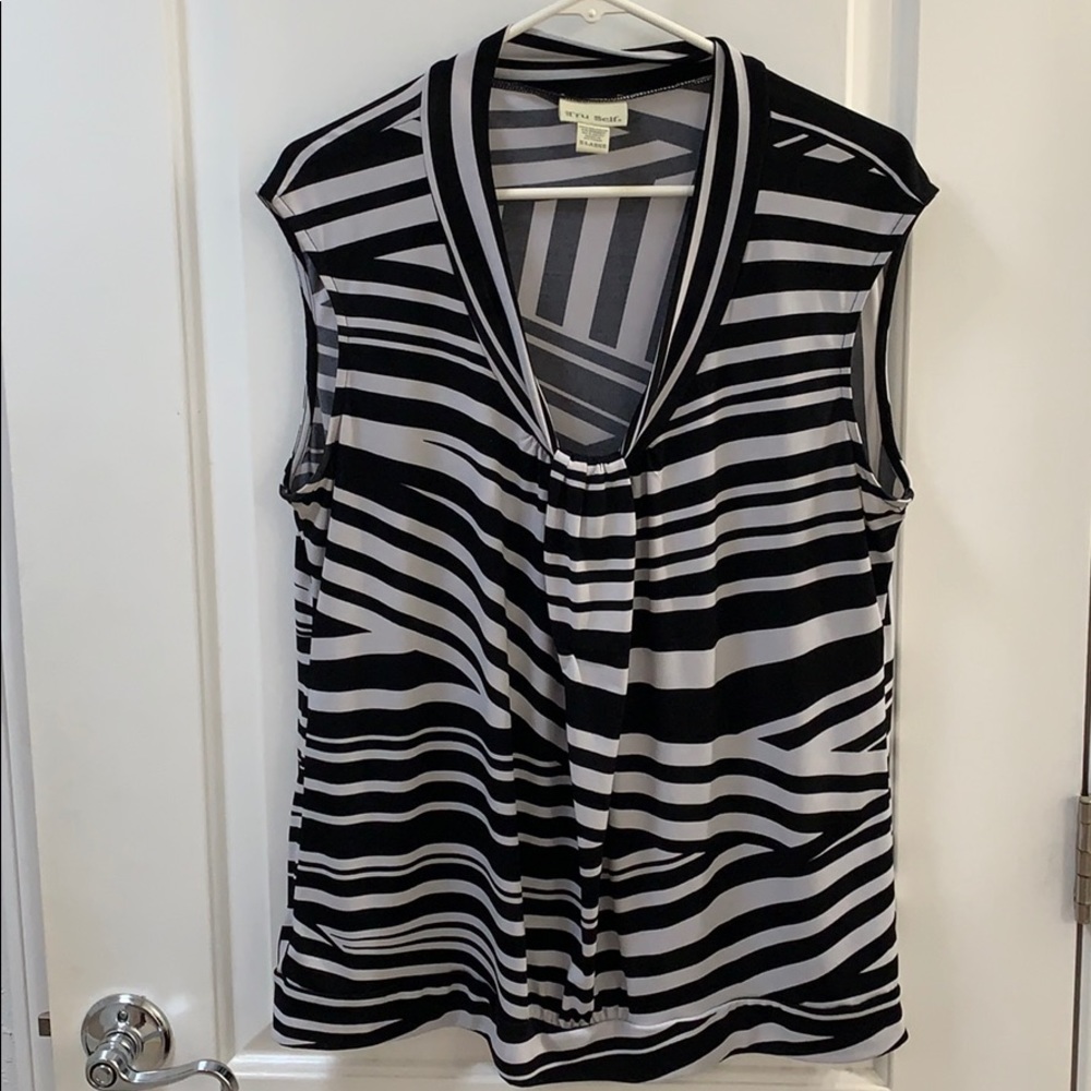 Cute striped women’s blouse